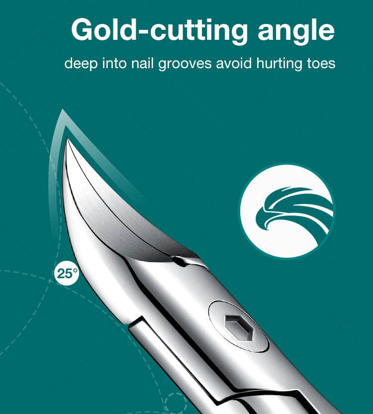 Premium Toenail Clipper for Seniors, Best for Thick and Ingrown Toenails - TRENDVYO