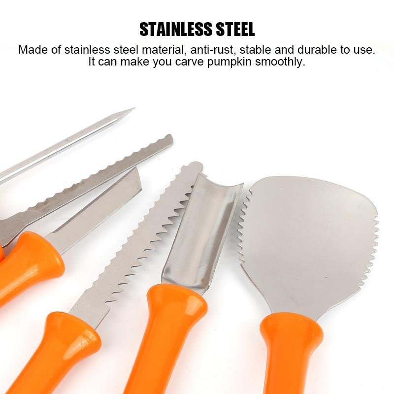 Pumpkin Cutting Set Stainless Steel Cutting Tool Set - TRENDVYO