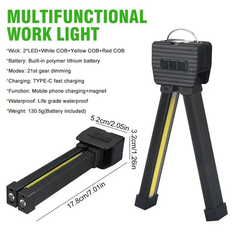 Rechargeable COB LED Work Light - TRENDVYO