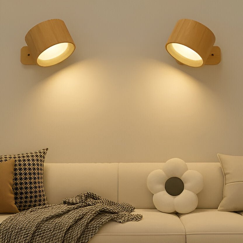 Rechargeable Wall Light with 360° Rotation - TRENDVYO