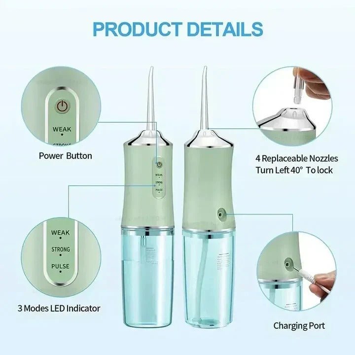 Rechargeable Water Flosser - TRENDVYO