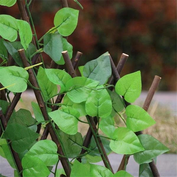 Retractable Artificial Garden Plant Fence - TRENDVYO