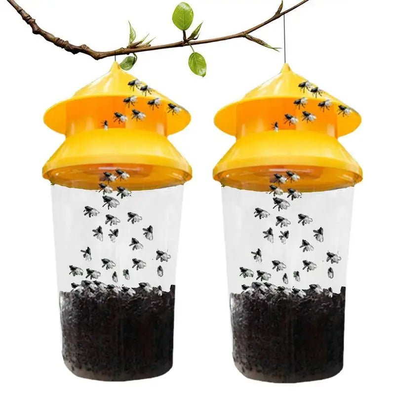 Reusable Outdoor Hanging Fly Trap - TRENDVYO