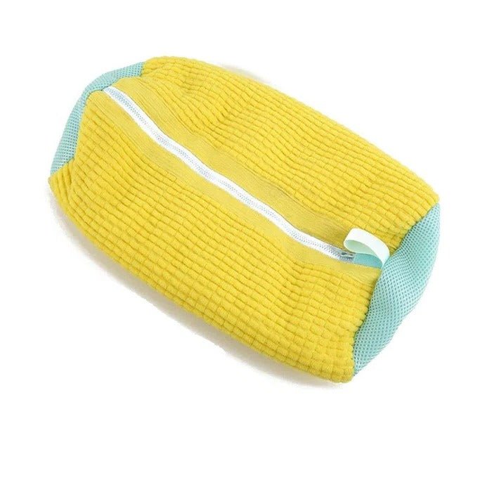Reusable Shoe Laundry Cleaning Bag - Zippered Wash Bag for Washing Machines, Perfect Sneaker & Tennis Shoe Cleaner Kit for Dirt-Free Shine - TRENDVYO