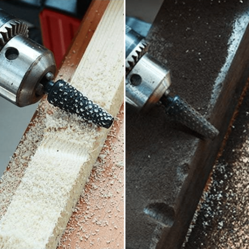 Rotary cutter set for precise wood and metal engraving - TRENDVYO
