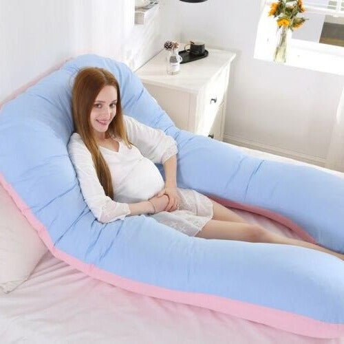 Sleeping Full Support Body Pillow - Ergonomic Design For Pregnancy, Shoulder & Back Pain - TRENDVYO