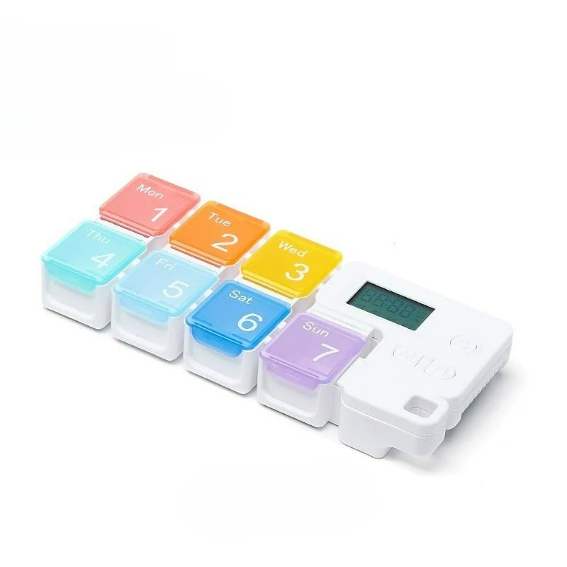 Smart Electronic Weekly Pill Organizer - TRENDVYO