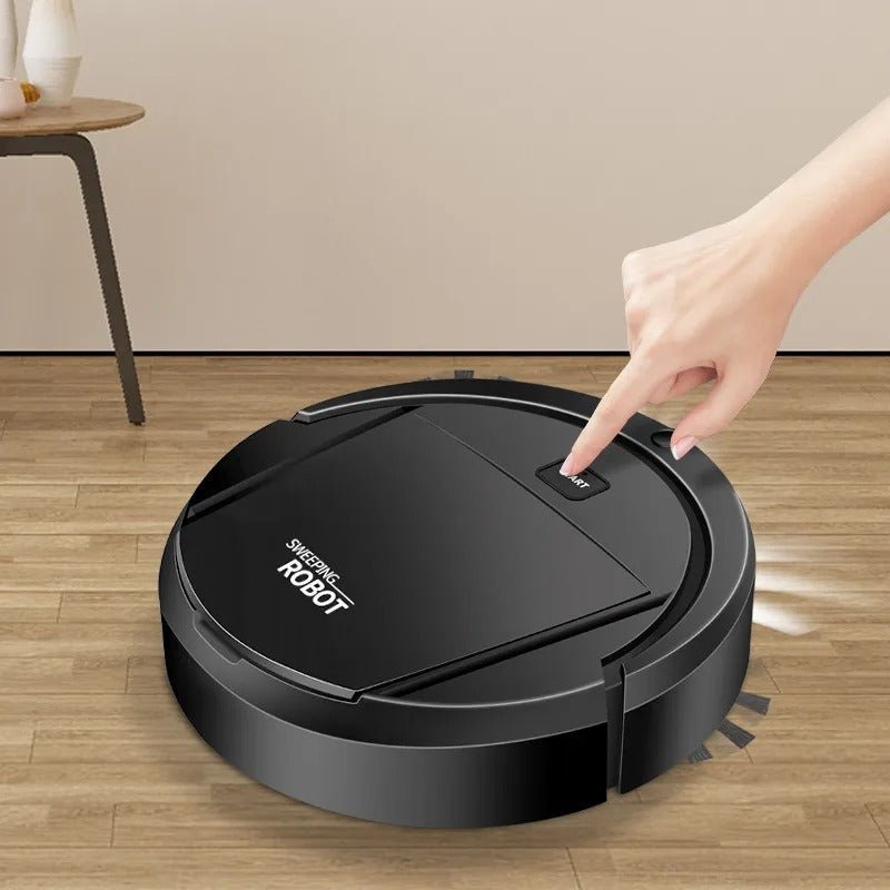 Smart robot vacuum cleaner with ultra-quiet cleaning and HEPA filtration - TRENDVYO