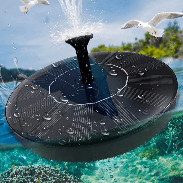 Solar-Powered Garden Fountain Pump - TRENDVYO