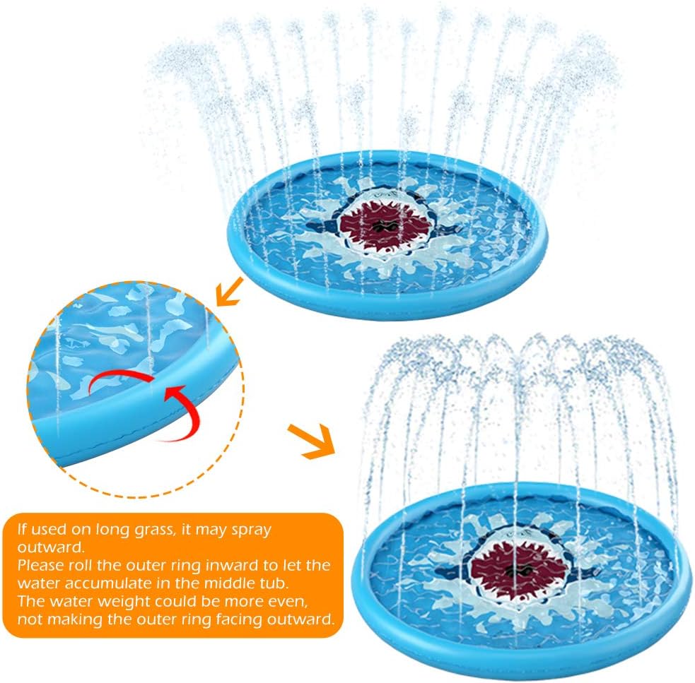 Splash Pad Sprinkler For Kids - TRENDVYO