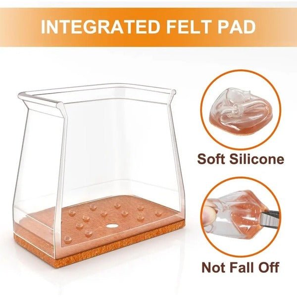 Square Chair Leg Floor Protectors - TRENDVYO