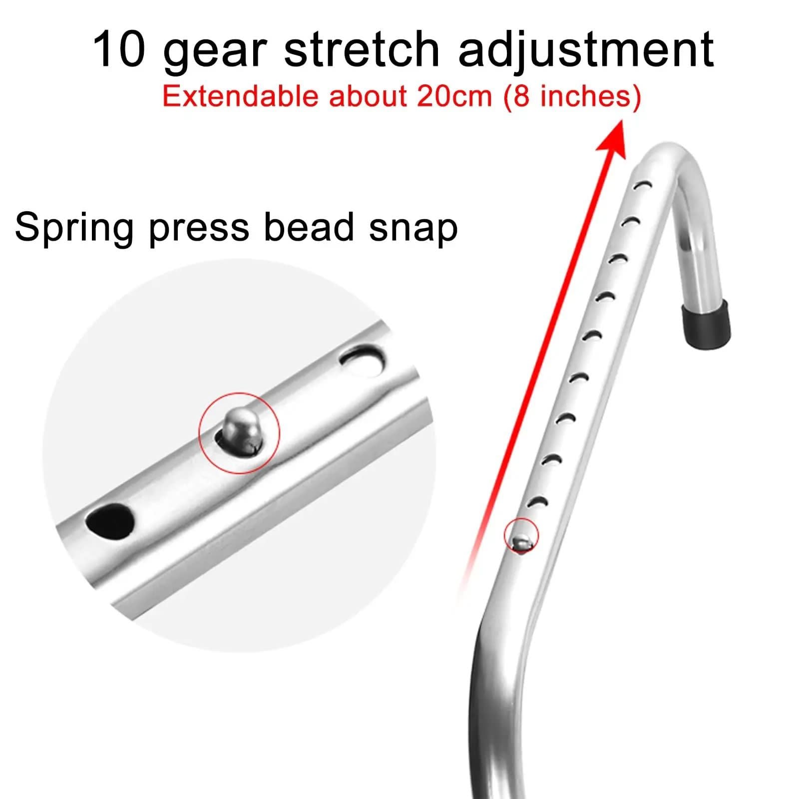 Stainless Steel Extendable Foldable Balcony Clothes Dryer - TRENDVYO