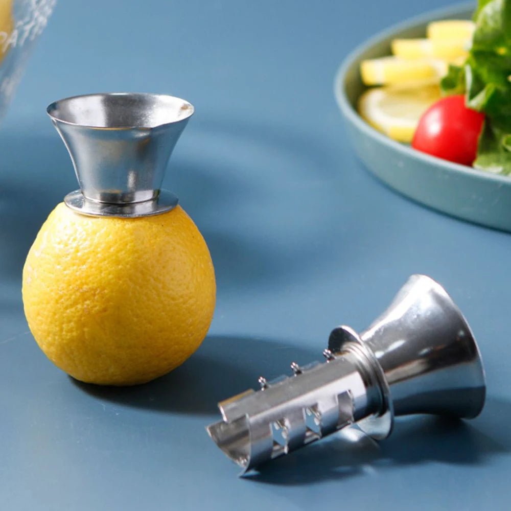 Stainless Steel Manual Lemon Juicer - TRENDVYO