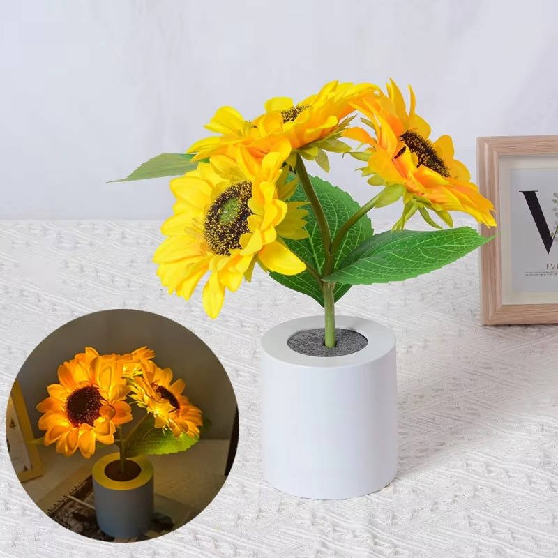 Sunflower Lamp - TRENDVYO