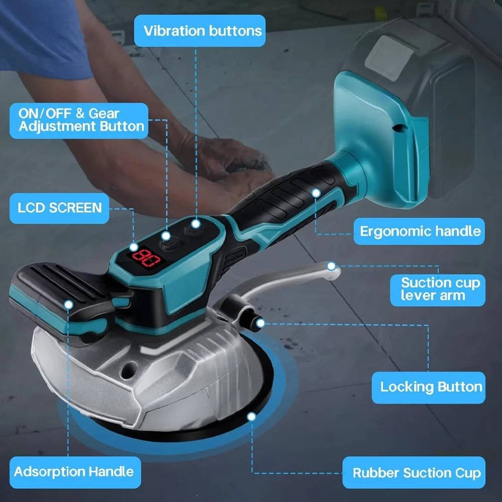 Tile Suction And Vibration Tool - TRENDVYO