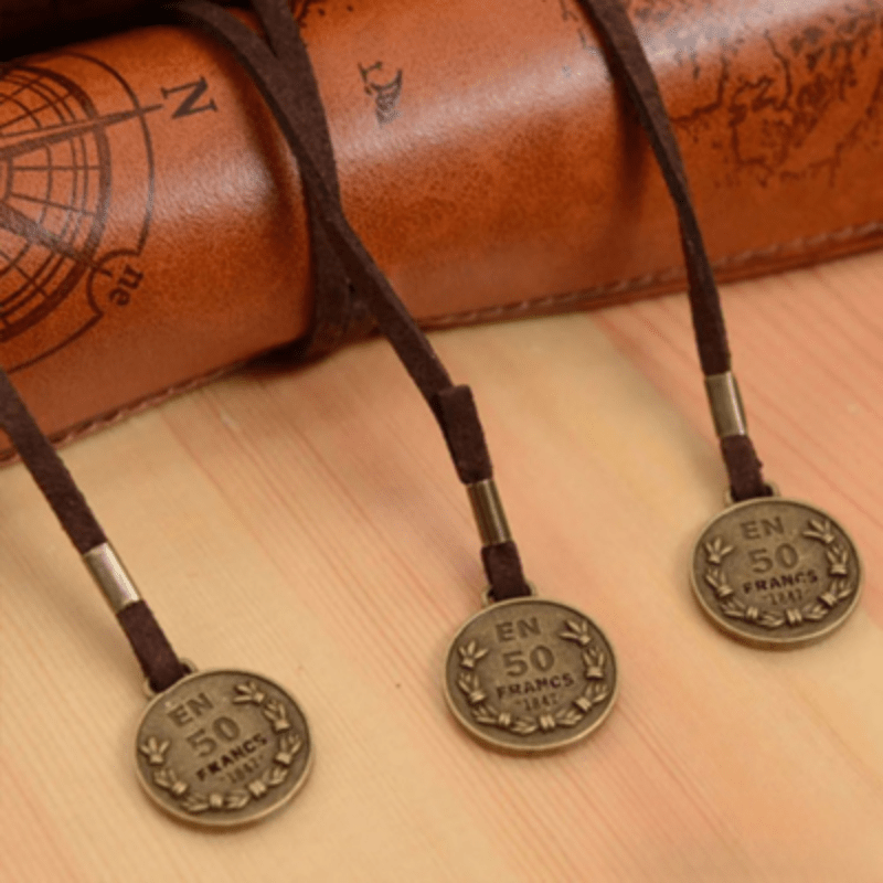 Vintage Leather Pencil Case - TRENDVYO