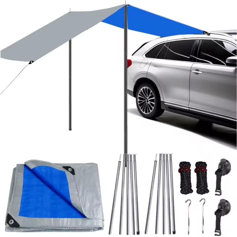 Waterproof Car Canopy Side Awning Pull Out Kit - TRENDVYO