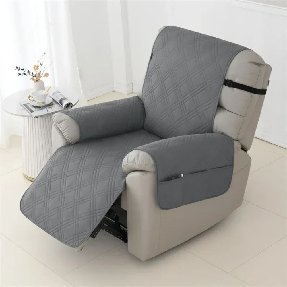 Waterproof Quilted Recliner Arm Chair Slip Cover - TRENDVYO