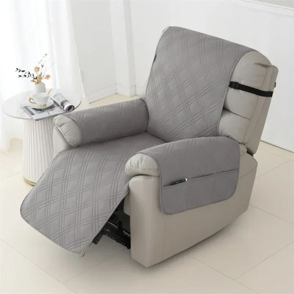 Waterproof Quilted Recliner Arm Chair Slip Cover - TRENDVYO
