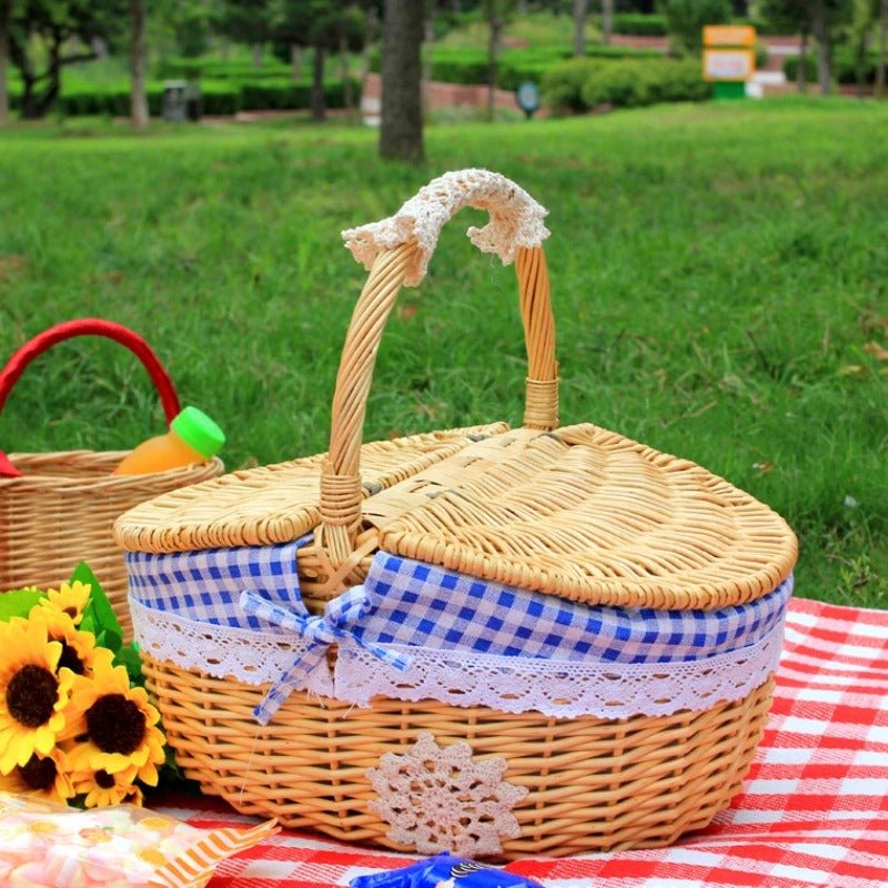 Wicker Picnic Baskets - TRENDVYO