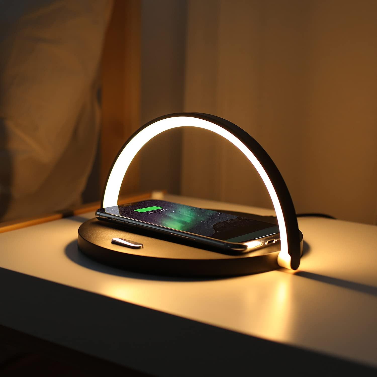 Wireless Charging Lamp for Stylish Lighting and Charging in One - TRENDVYO