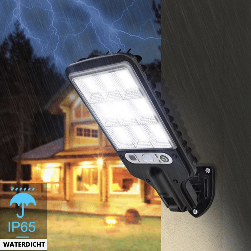 Wireless IP65 LED outdoor lighting with remote control & 6000K cool white lighting - TRENDVYO