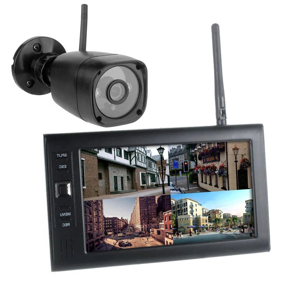 Wireless Security System with LCD Display - TRENDVYO