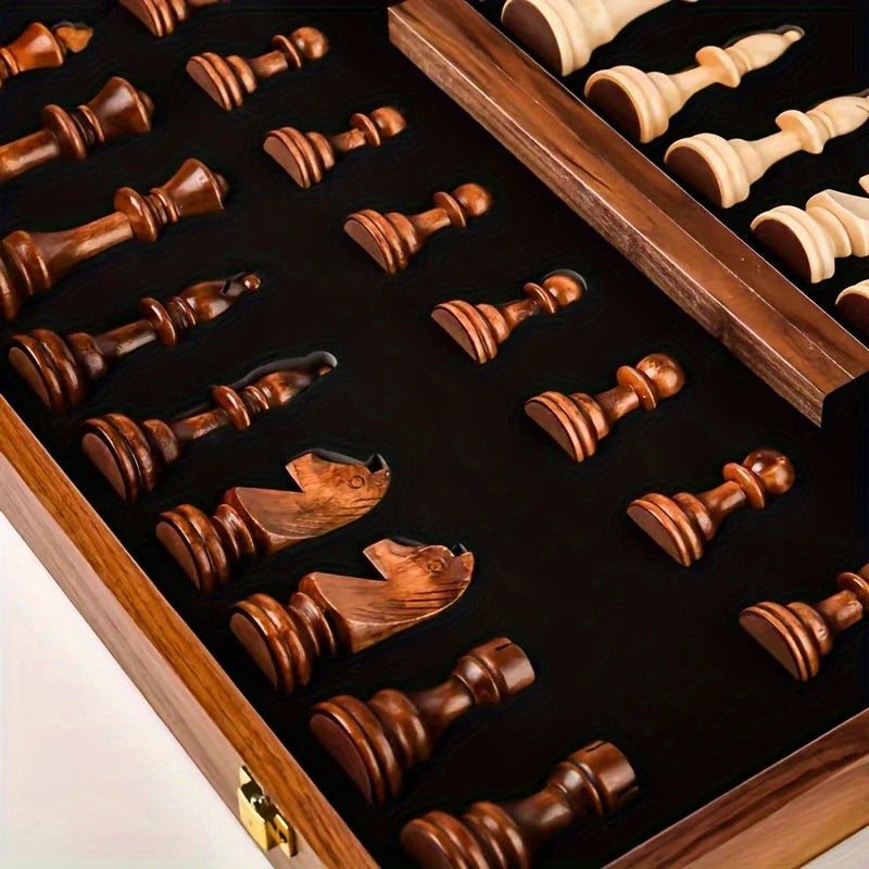 Wooden Chess Set - TRENDVYO