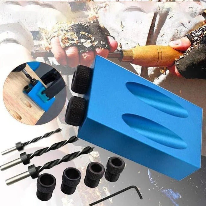 Woodworking Angle Drill Guide Tool - TRENDVYO